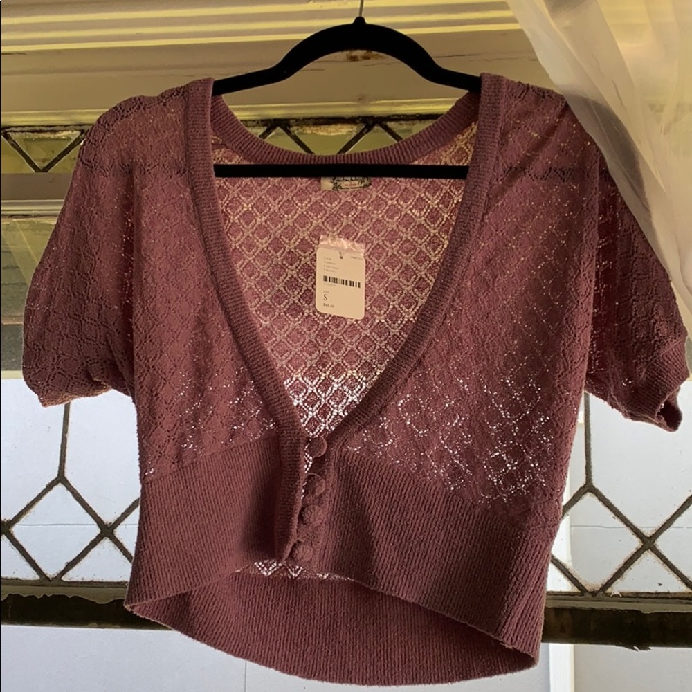 free people sweater pull over